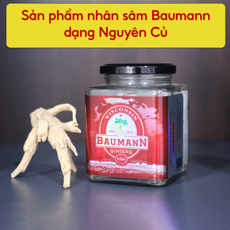 Sâm Baumann Wisconsin nguyên củ