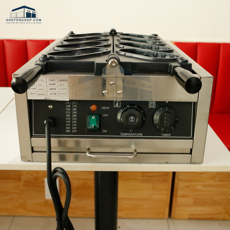 Máy làm bánh dép Crocs sử dụng điện Máy làm bánh dép Crocs sử dụng điện