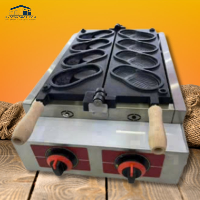 Máy làm Bánh dép Crocs dùng gas Máy làm Bánh dép Crocs dùng gas