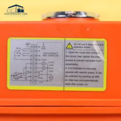 Van bi 3 mảnh inox gắn đầu điều khiển điện