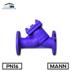 Van lọc Y thép MANN PN16 Mặt nối bích